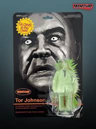 Monstarz Tor Johnson 3.75" Scale Retro Action Figure Retro Glow Version