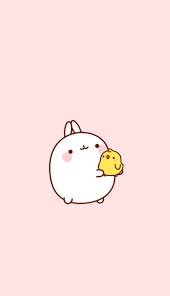 ¡los mejores fondos kawaii gratis para descargar! 39 Molang Wallpaper On Wallpapersafari