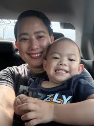 From Grab to bus ride—same vibes, same kulit, same happy trip with my  little fam.” 🚗🚌💙 #FamilyBonding #TravelDiaries #BabyOnBoard #HappyMoments