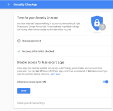 But with less secure apps disabled you can log into google and revoke the token issued for that device. Outlook And Gmail S Less Secure Apps Setting