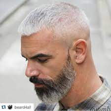 Short haircuts are popular among men because it's easy to handle and there isn't much required to do to take care of them. Pin On Beard Styles