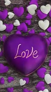 Pin By Naages Wary On Purple Passion Purple Love Love Images Heart Wallpaper