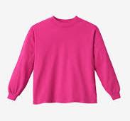 18107GD - Kids Long Sleeve Garment Dye T-Shirt