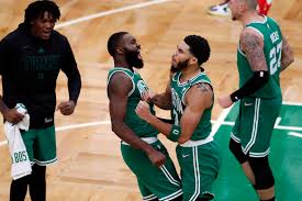 On november 5th the celtics made their debut at the boston garden in front of 4,329 fans. Tatum S Big 3 Lifts Celtics Over Giannis Bucks 122 121