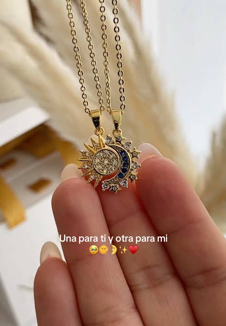 Cadenitas Eclipse: Joyas para Parejas y Amistad