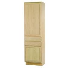 24x84x18 In Pantry Cabinet In Unfinished Oak Dduc2418ohd The Home Depot Pantry Cabinet Kitchen Pantry Cabinets Pantry Cabinet Home Depot