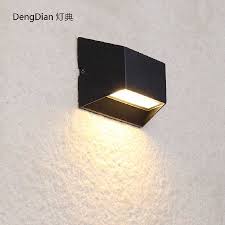 Modern Outdoor Lighting Wall Lamps Epistair Led Garden Wall Light Waterproof Aluminum 220v For Outside Front Door Garage Fence Outdoor Wall Lamps Aliexpress