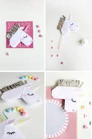 Unicorn Valentine S Day Cards And Unicorn Bookmarks Unicorn Diy Crafts Unicorn Crafts Diy Unicorn Crafts