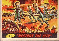 The official facebook page for mars attacks, brought to you by topps! 67 Mars Attacks Original Set Ideas Mars Attacks Mars Attack