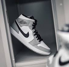 Pin On Air Jordan 1 Light Smoke Grey