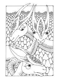 Adult coloring pages to print. Coloring Page Fantasy Animals Img 25606 Pattern Coloring Pages Coloring Pages Free Coloring Pages