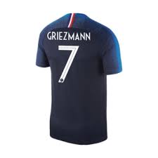 Kylian mbappe and antoine griezmann. 2018 World Cup France 7 Griezmann Home Blue Soccer Jersey Shirt France Jersey Shirt Sale Soccergears