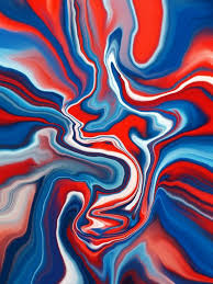 Maybe you would like to learn more about one of these? Pin By Emmy On Color Combos Red And White Wallpaper Blue Abstract Art Blue Wallpaper Iphone