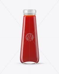Download Clear Glass Bottle With Tomato Juice Mockup In Bottle Mockups On Yellow Images Object Mockups PSD Mockup Templates