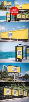 Outdoor Advertising Mockup Demo Design Grafico Comunicacao Visual Identidade Visual