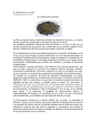 Todas las personas, en cualquier lugar del mundo, deben poder ejercerlos. El Derecho A La Paz Derechos Humanos Derecho Constitucional