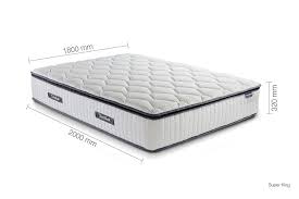 Orthopedic pillow top mattress king. Bliss 800 Pillow Top Pocket Hybrid Super King Size Mattress