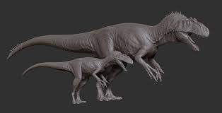 The Isle Juvenile Allosaurus Prehistoric Creatures Soldier Drawing Paleo Art