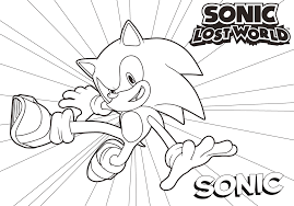 A hedgehog with speed, the kids are so happy and loved characters like this. Sonic Boom Coloring Pages Coloring Home