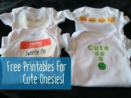Free Printable Iron Ons For Onesies 15 Minute Cheapskate Baby Onesies Diy Baby Boy Onesies Diy Cute Baby Onesies