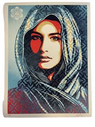 vintage Watercolor art: house signed Katrina Shepard, mounted