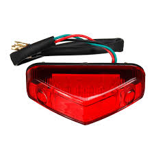 Universal Dc 12v Red 12 Led Motorcycle Atv Dirt Bike Brake Stop Running Tail Light Sale Banggood Com