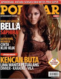 Hasil gambar untuk model majalah fhm