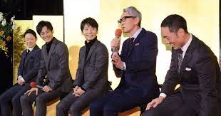 フォトギャラリー 星野源 松坂桃李 松重豊 大河 いだてん 新キャスト発表会見 6 13 シネマトゥデイ 星野 源 松重 豊
