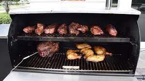 Pitts Spitts Wood Pellet Smoker Grill Youtube