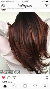 Chocolate Copper Highlights Hair Color Auburn Brunette Hair Color Dark Auburn Hair