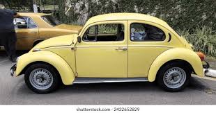 Image result for Yellow 1950 Beetle