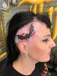 A tattoo of my fruit bat I got a few years ago🦇😊