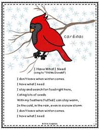 Animals In Winter Songs And Rhymes By Kindykats Teachers Pay Teachers Winter Animals Preschool Winter Kindergarten Winter Songs