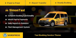 Simontaxi Taxi Booking Wordpress Theme Travel Themeforest Envatomarket Website Template Wordpress Theme Responsive Blogger Templates