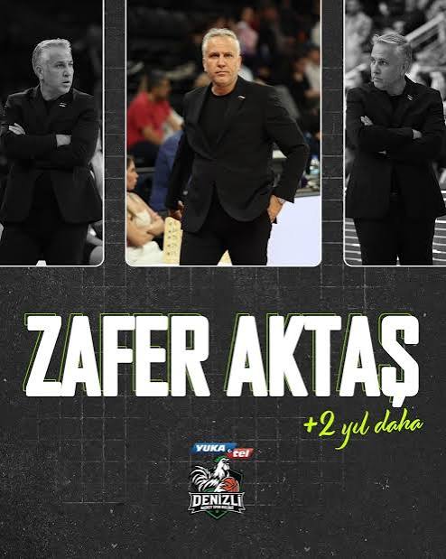 Denizli Basket'te Güven Tazeleyen İsim: Zafer Aktaş Devam Ediyor!