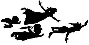 Peter Pan Decal Never Land Decal Peter Pan And Pirate Ship Decal Peter Pan Decor Children Decor Nursery Decor Boys Room Girls Room Peter Pan Silhouette Disney Silhouette Peter Pan