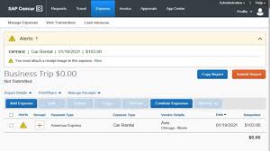 Virtual Payment Program Integrated With Concur Expense