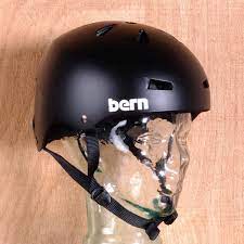 Bern Macon Eps Matte Black Helmet Size Small Matte Black Helmet Helmet Riding Helmets