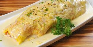 Omelette con formaggio e funghi. Omelette Al Formaggio Unadonna