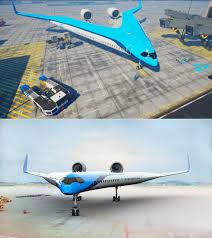 We Have Seen The Future Of Air Travel And It Includes Klm S Flying V Aircraft Commercial Aircraft Flying V