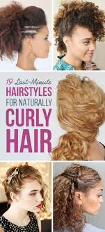 19 Naturally Curly Hairstyles For When You Re Already Running Late Curly Hair Styles Naturally Hair Styles Curly Hair Styles