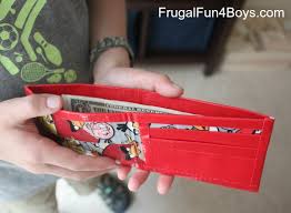 Hole punch (optional) ponytail holder (optional) directions: How To Make A Duct Tape Wallet Frugal Fun For Boys And Girls