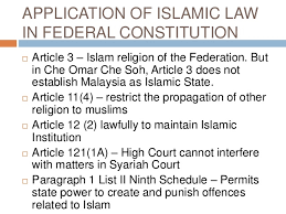 If there is no such provision, then it has to be made. Sources Of Law In Malaysia