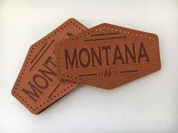 300 Custom Leather Hem Tags Pu Label For Hat Leather Patch Etsy In 2020 Leather Patches Custom Leather Leather Label