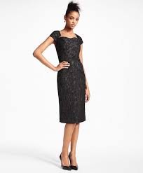 Paisley Jacquard Cocktail Dress Brooks Brothers Ready To Wear Fashion Cocktail Dress