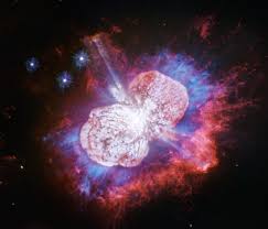 Seu nome original está em inglês. Hubble Captura Maior Explosao Estelar Da Galaxia Planeta