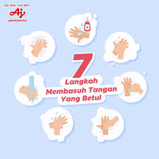 Leaflet cuci tangan 6 langkah 5 momendeskripsi lengkap. Ajinomoto Malaysia 7 Langkah Membasuh Tangan Facebook