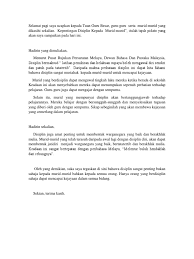 Memegang rahasia jabatan yang menurut sifatnya c. Nota Disiplin