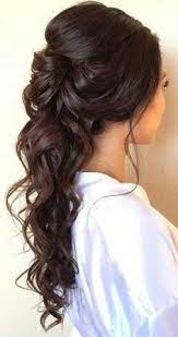 Image Result For Formal Hairstyle Half Up Half Down Hair Styles Long Hair Styles Curly Hair Styles
