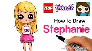 Kawaii drawings dessin disegni dibujos disney drawing personas tekeningen desenhos chicas faciles personalidad fille bff dibujar tekenen cartoon zeichnungen animados. How To Draw Lego Friends Stephanie Youtube